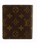 Product Title: Monogram Canvas Bifold Wallet – Brown