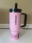 Pink EGOAT Insulated Tumbler with Handle and Straw