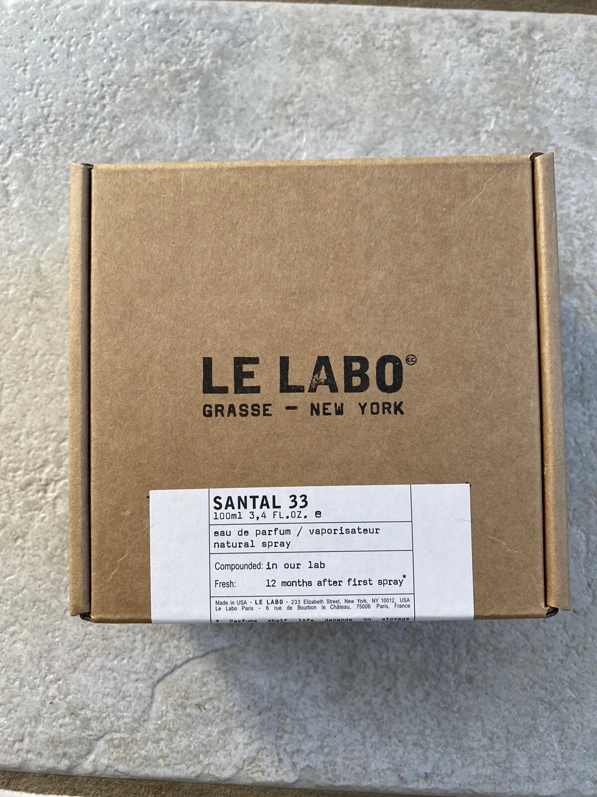Le Labo Santal 33 Eau de Parfum 100ml / 3.4 fl oz