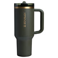 Stanley Quencher Insulated Travel Mug with Handle & Lid – Dark Green