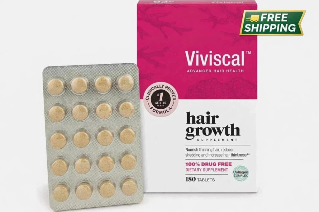Viviscal Maximum Strength Women’s Hair Supplement – 180 Tablets, 3-Month Supply