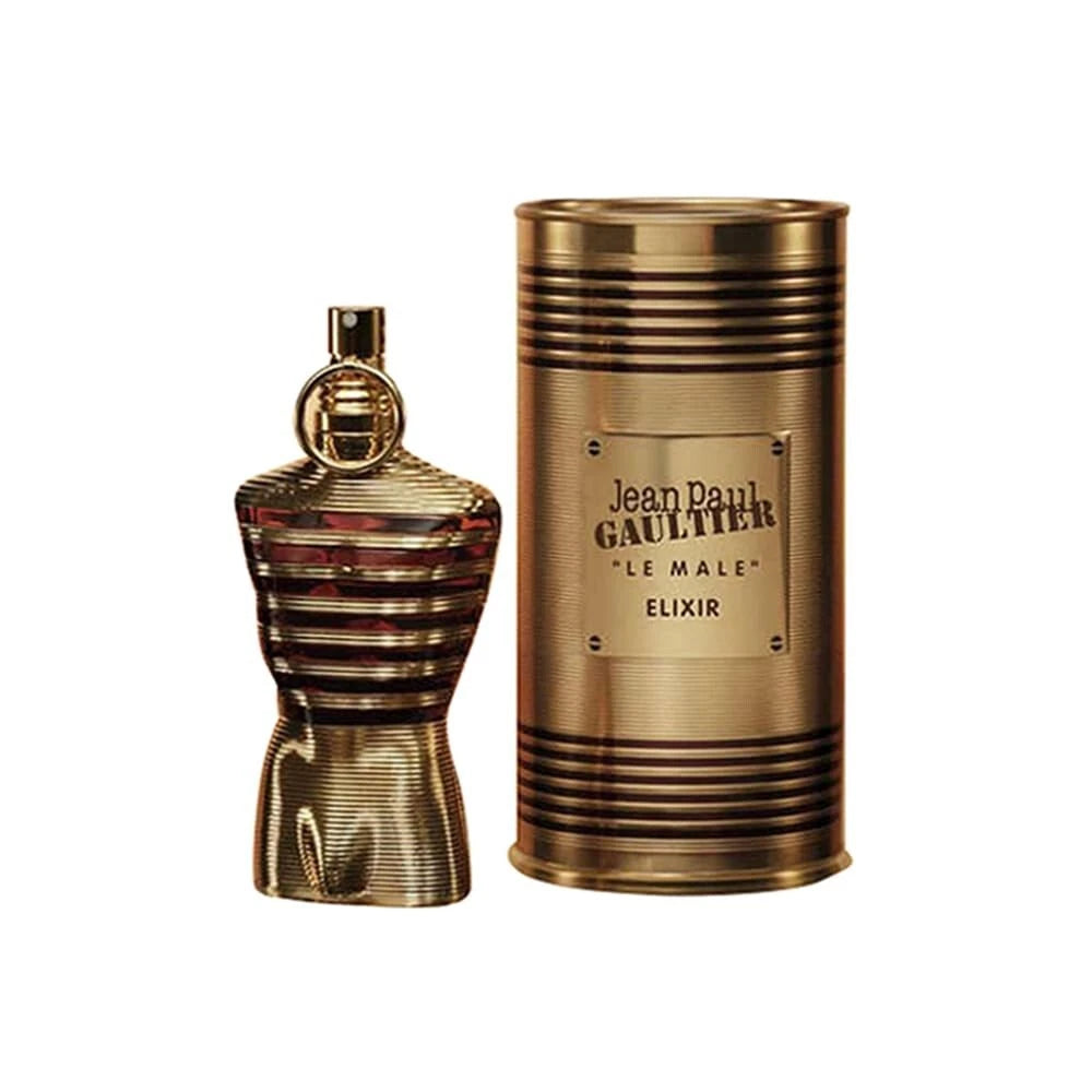 Jean Paul Gaultier Le Male Elixir Parfum for Men – Woody Amber Fragrance