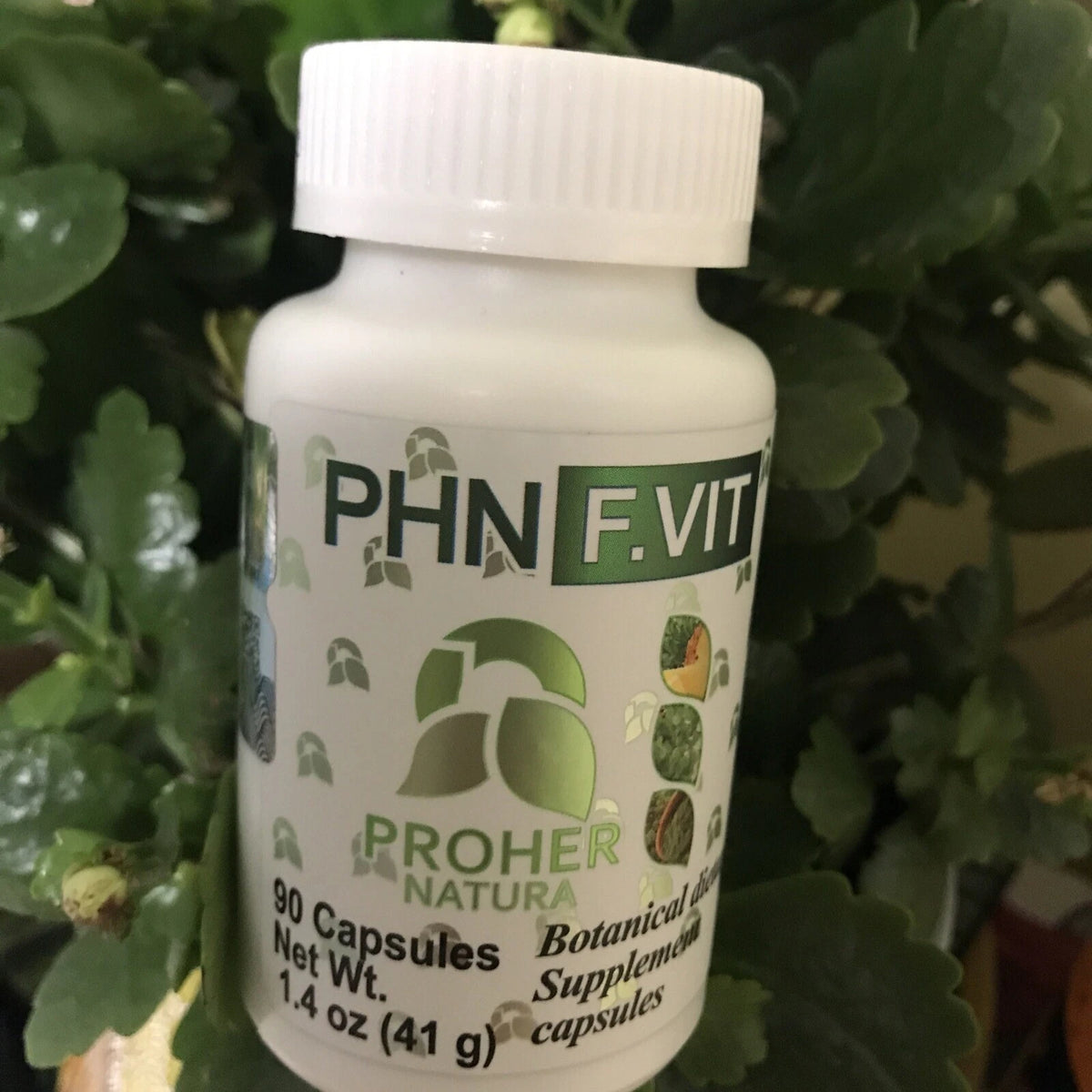 PHN F.VIT Proher Natura Botanical Supplement 90 Capsules 1.4 oz (41 g)