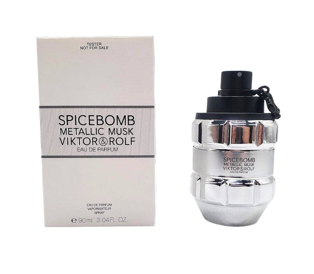 Viktor&Rolf Spicebomb Metallic Musk Eau de Parfum for Men 90ml / 3.04 fl oz — Tester