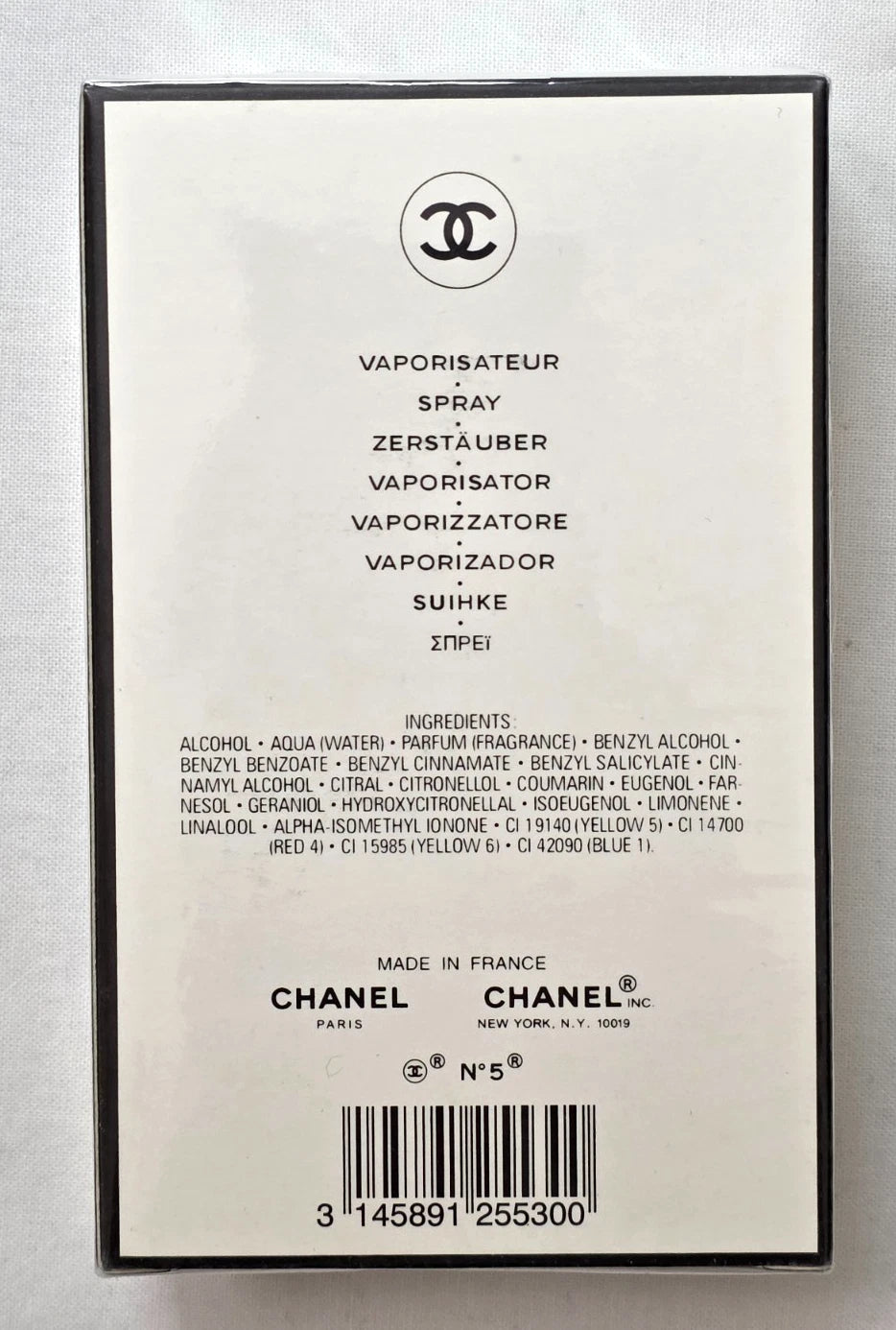 Chanel N°5 Eau de Toilette – Classic Women’s Fragrance