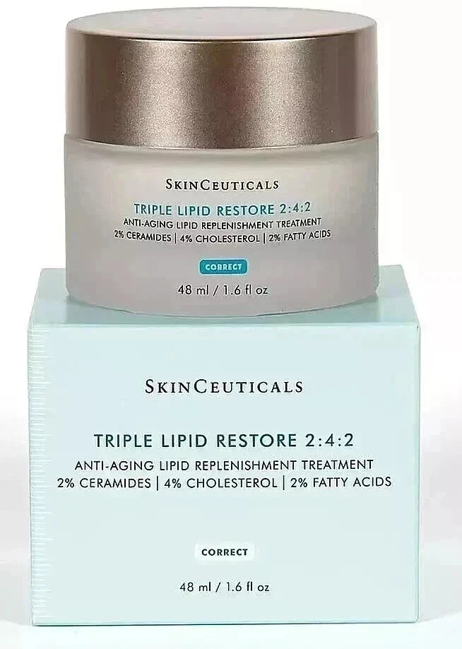 SkinCeuticals Triple Lipid Restore 2:4:2 Face Cream 48ml / 1.6 oz – Anti-Aging Moisturizer
