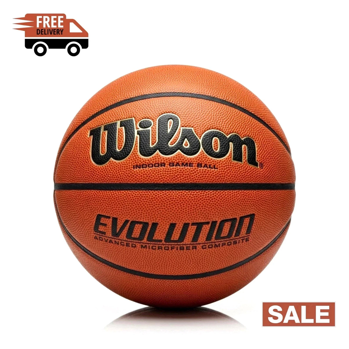 Wilson Evolution Indoor Game Basketball Size 7 29.5" Official Game Ball