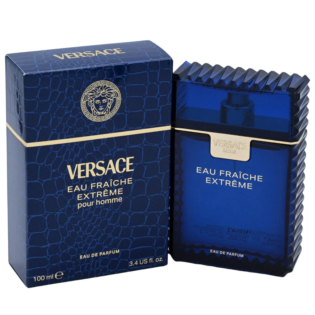 Versace Man Eau Fraîche Extreme Eau de Parfum for Men – 100 ml (3.4 oz)