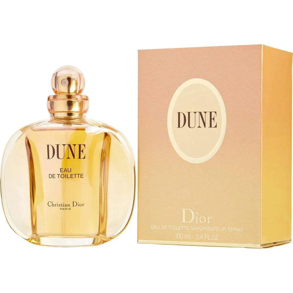 Christian Dior Dune Eau de Toilette for Women – 100 ml / 3.4 fl oz