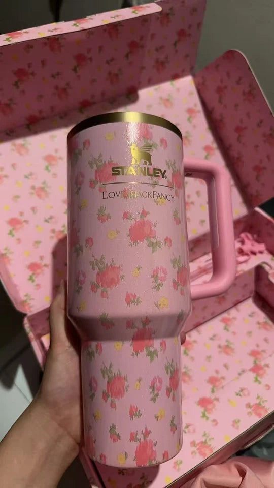 Stanley x LoveShackFancy 40 oz Quencher Tumbler – Ibiza Sunset Edition