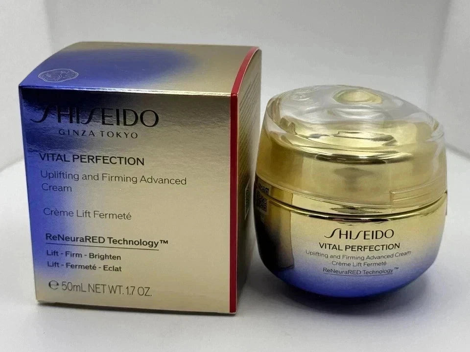 Shiseido Vital Perfection Advanced Cream Uplifting & Firming 1.7 oz / 50 ml NIB