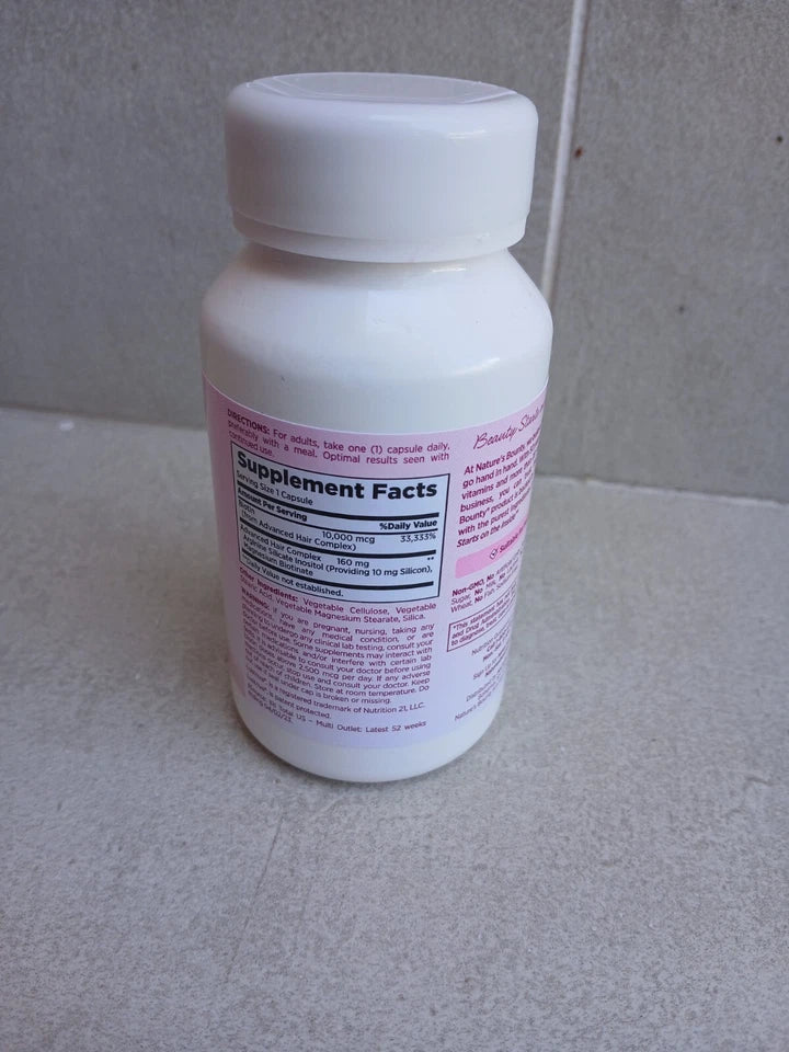 Title: Hair Growth Formula – Hair, Skin & Nails Supplement